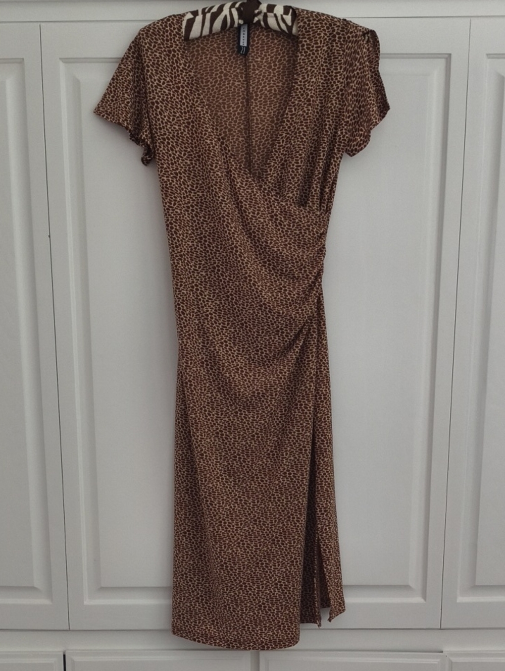 Leopard Wrap Dress 🤎